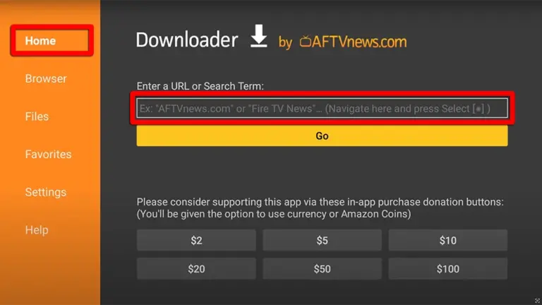 Downloader app