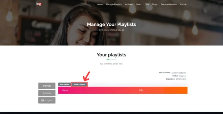Add XC Playlist