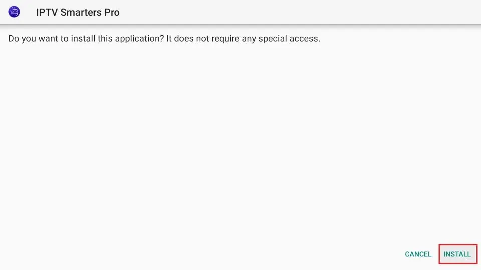 Install app