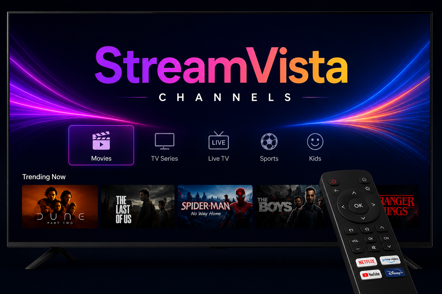 Streamvista visual