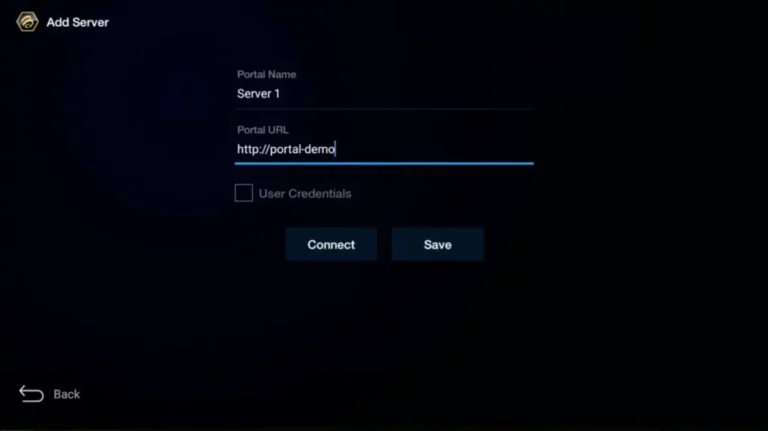 Enter portal nickname