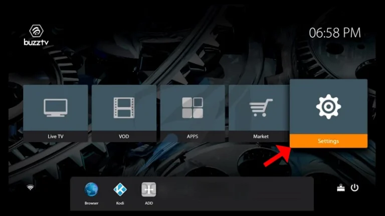 Open Settings